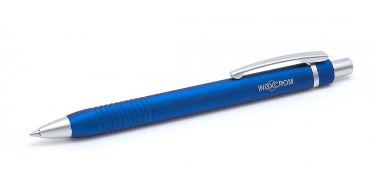Inoxcrom SPIN ballpoint pen blue