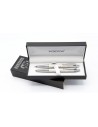 Inoxcrom Beat Loto ballpen & mechanical pencil set. Color Pearl.