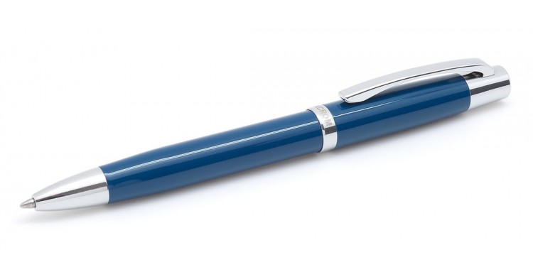 Bolígrafo Inoxcrom ARC azul real